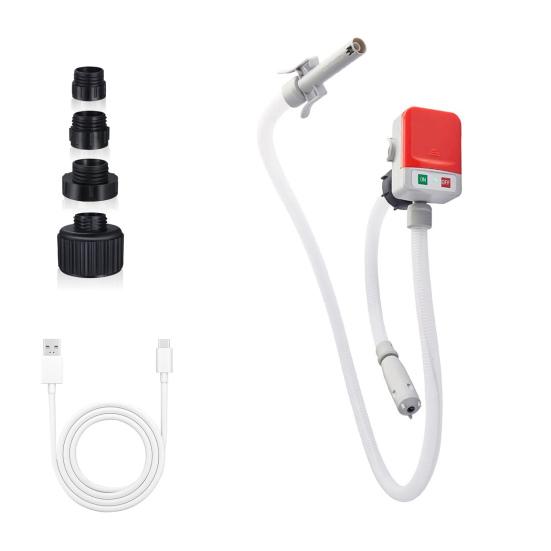 Oil Pump Set with 4 Adapters Automatic Stop Function 2.4 GPM Flow