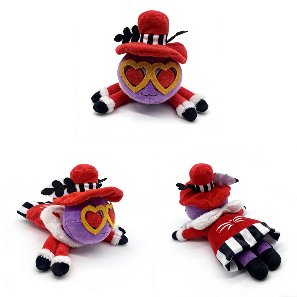 Hazbin Hotel Valentino Vincent Whittman Niffty Stuffed Toy With Pp Plush For Kids And Adults