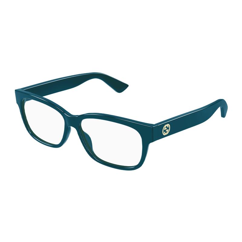 Gucci [Available prescriptions] Versatile rectangular optical glasses for women, multi-color