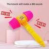 Large Plastic Squeaky Hammer with Whistle Squeaky Toy Sound Hammer Party Supplies Jokes Toy Vocal Knocking Knocking Hammer Toy