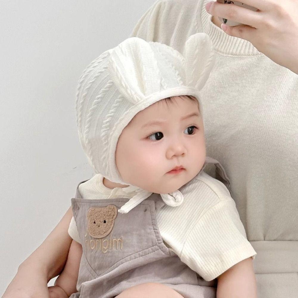 Cotton Ear Protection Cap Windproof Pullover Caps New Fashion Children's Cap  Boys Girls
