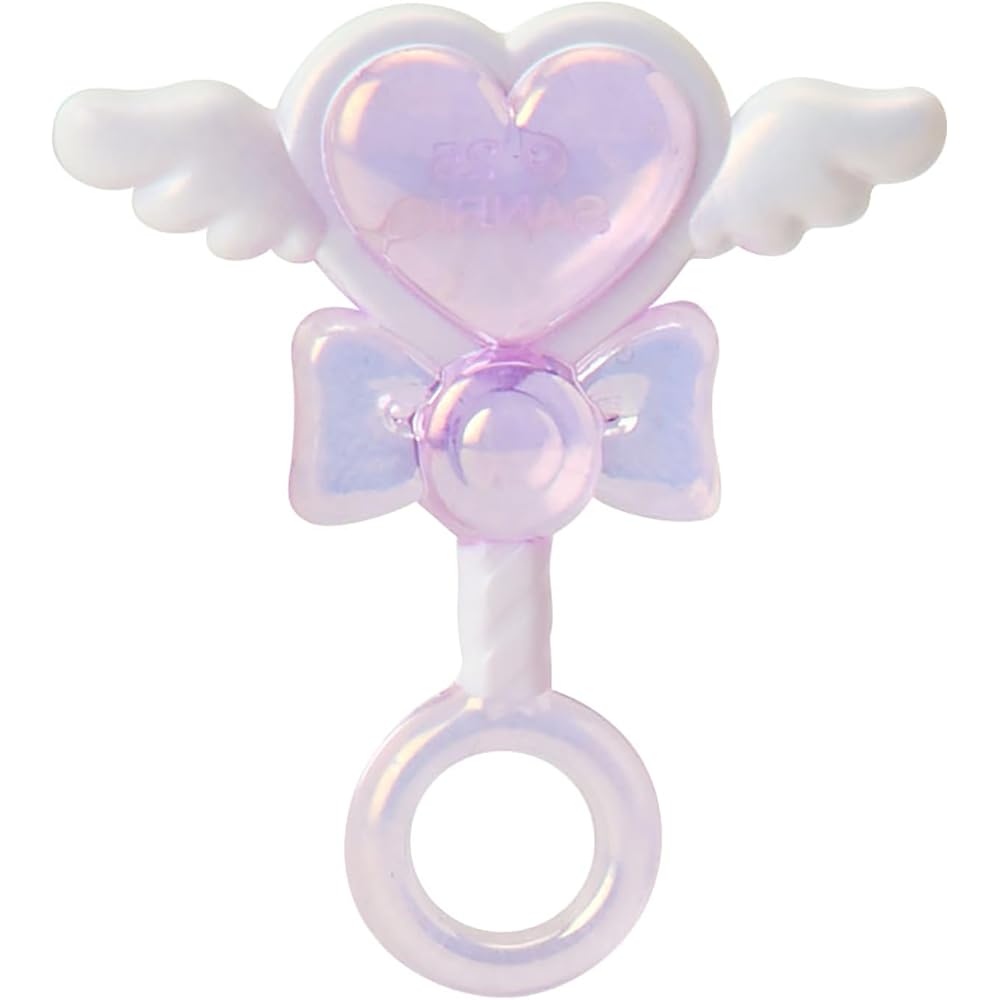 Sanrio Pitatto Friends Mini Flocked Doll Kuromi 396702 Cute Plush Toy for Collectors