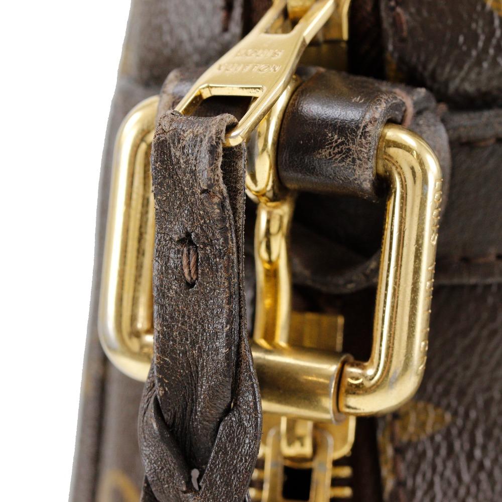 Louis Vuitton Porto Document Vertical Handbag M95529 Monogram Bekia Brown Monogram Canvas Mens Used