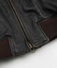FRIZMWORKS Patina Cowhide Tanker Jacket _ Washed Brown