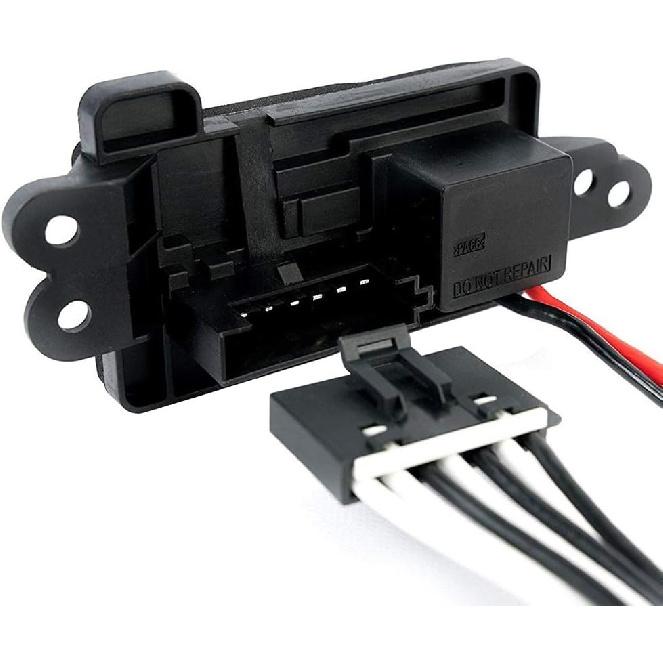 FAERSI 89019100 HVAC Fan Blower Motor Resistor Kit With Harness Replacement For 2002-2009 Chevy Trailblazer GMC Envoy, 2004-2007 Buick Rainier,