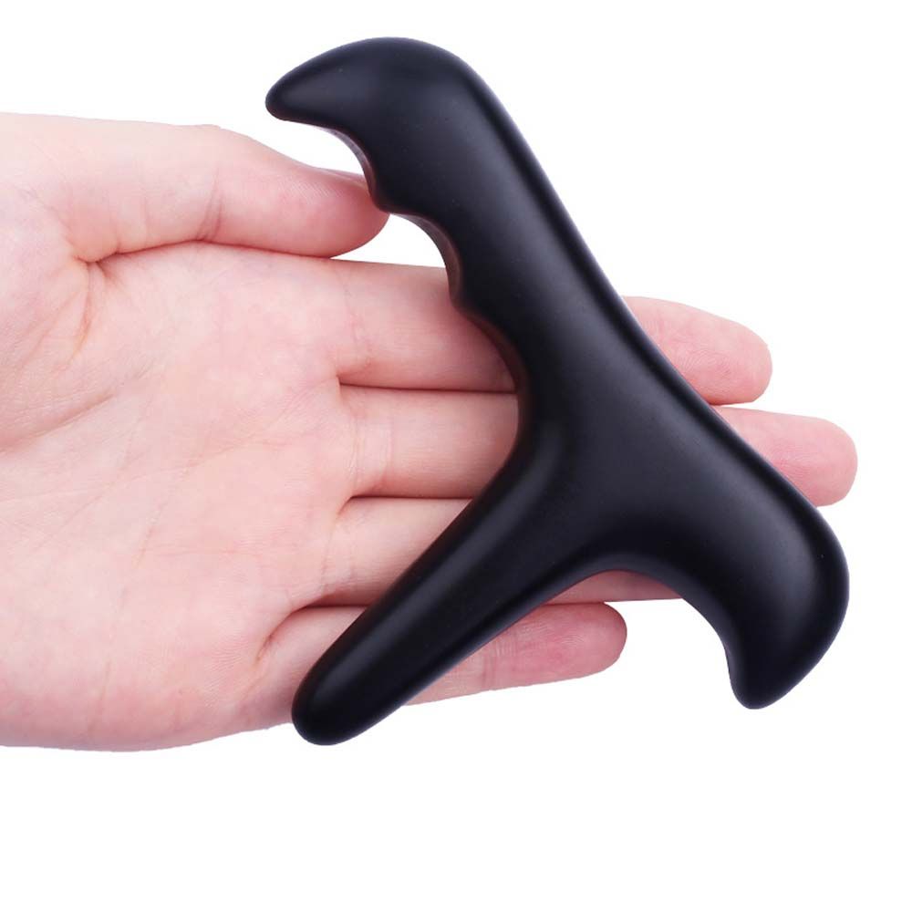 Care Wrinkle Remove Neck Shoulder Point Stick Bian Stone Massager Foot Massage Cone Gua Sha Scraper