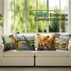 African Animals Cushions Pillowcase Polyester Cushion Cover Throw Pillow Pillowcover Home Car Sofa Decor