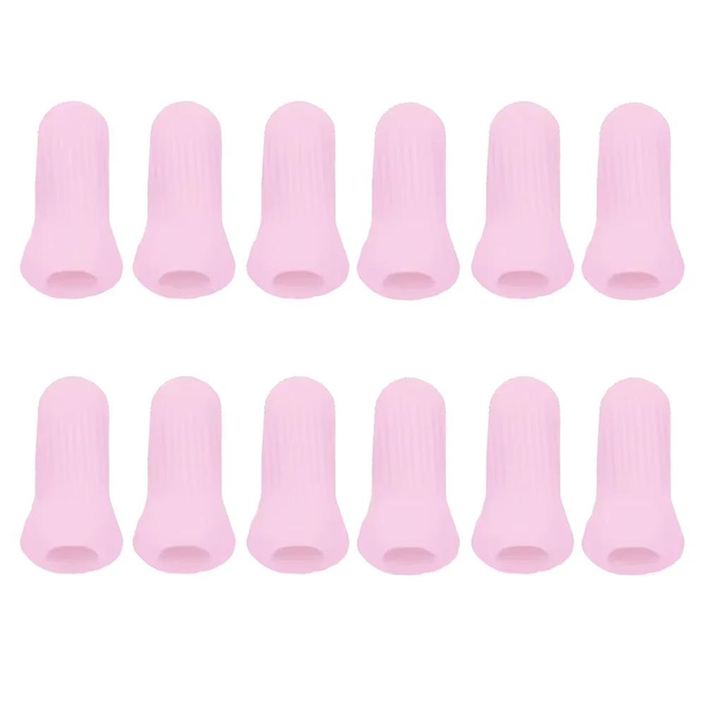 

8/12Pcs Portable Silicone Facial Suction Cups Anti Cellulite Eye Cupping Massager Eye Treatment 12Pcs Pink