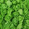 50pcs/Pack 3cm Foam Rose Heads Artificial Flower Teddy Bear Rose For Wedding Birthday Party Home Decor DIY Valentines Gifts