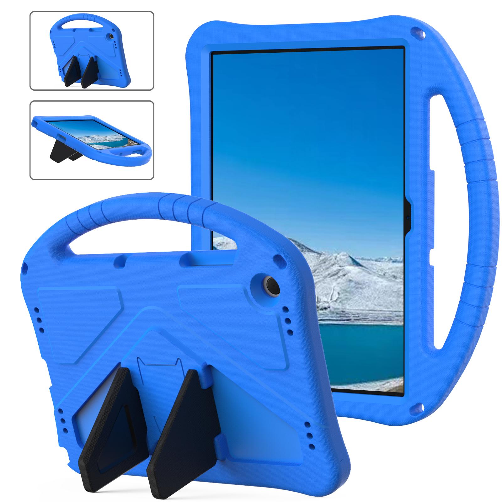 Étui EVA pour Enfants pour Samsung Galaxy Tab A9 S9 S8 S7 FE Plus Ultra SM-X110 X210 X710 X810 X510 X610 X910 X900 X800 T970 T730 Housse A9 SM-X110 SM-X115 bleu