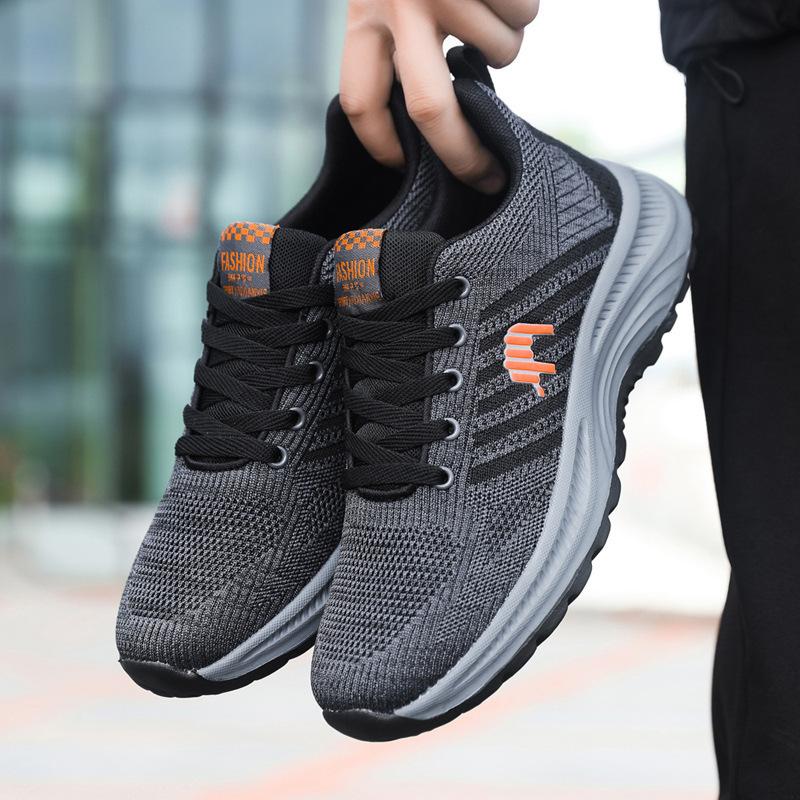 

Manufacturer Men s breathable dad shoes Middle-aged and elderly soft-soled lightweight sports shoes Casual cold sticky shoes 39 чорний