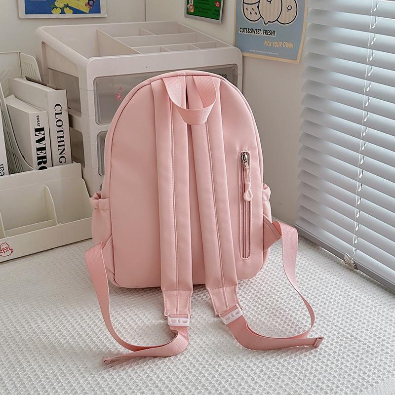 School Bag High Value Japanese Girl Ins Travel Shopping Mini Backpack Milk Huhu Children Spring Outing Research Small Backpack