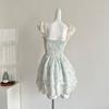 Small Super Fire Dress Niche Beautiful Unique Waist Fluffy Cake Dress Casual Huge Good-looking Dress Summer