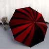 1pc Sunburst Pattern Automatic Open/Close Umbrella Compact Folding Umbrella, All-Season Portable Umbrella for Women/Men F1124294
