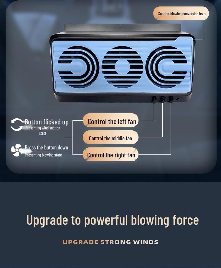 Solar-Powered Car Exhaust Fan: Summer Interior Cooler & Air Circulator