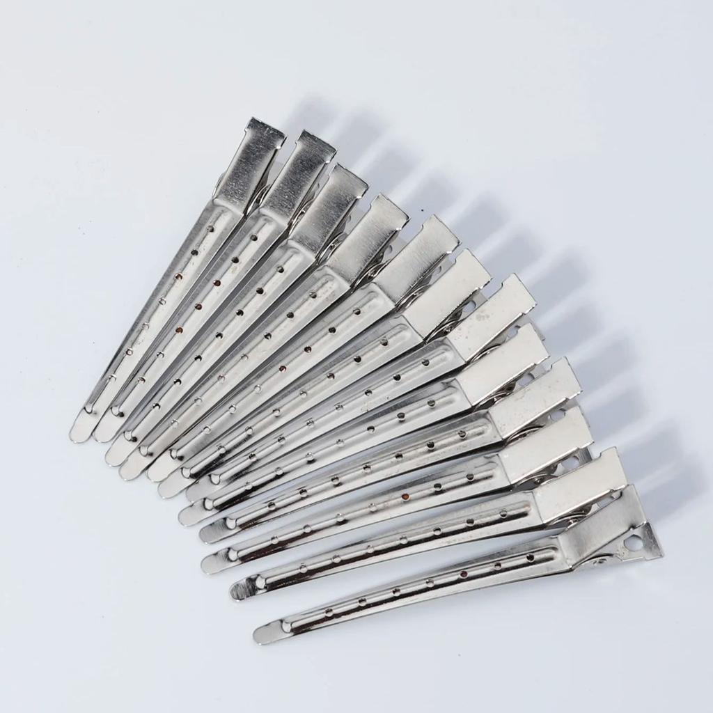 Metal steel hair styling clip, wrinkle free hair clip for curly hair makeup, hair styling tool,special for real hair wigs