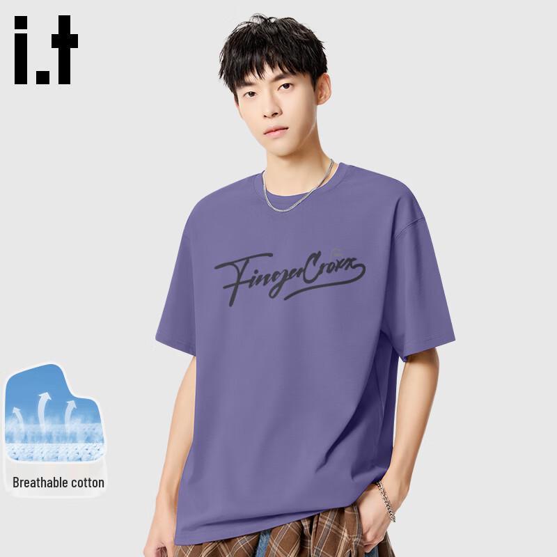 Fingercroxx IT Men s Loose Fit Cotton T-Shirt M