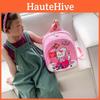 Cute Pink Cat Nylon Backpack For Preschoolers Trendy And Breathable School Bag