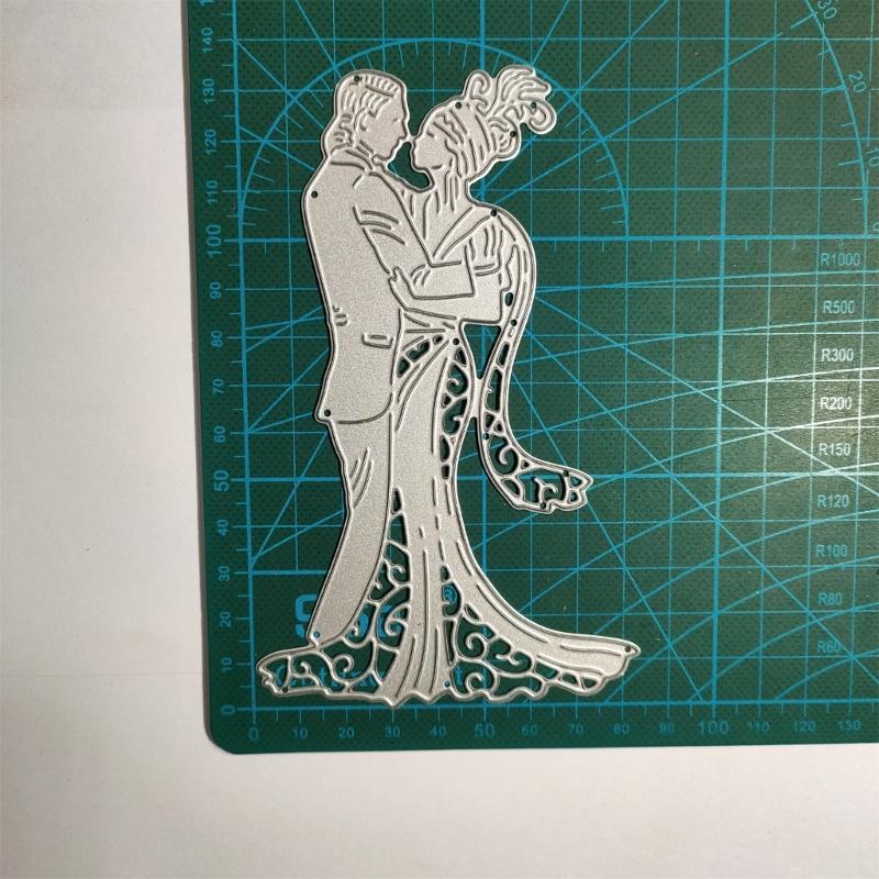 Dancing Girl Metal Cutting Dies Scrapbooking Stencils Die Cuts Card Embossing DIY Album Photo Template Molds Decorations