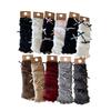 Socks Spring And Autumn Bow Stacking Socks Lolita Ballet Style Long Tube Cute Girl Knitted Calf Cover