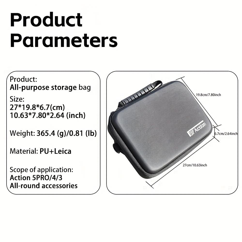 

Suitable for DJI Action5 Pro/4/3 All-round Smooth Shooting Set Portable Storage Bag osmo Action4/3 Sports Camera Shoulder Bag