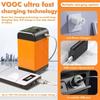 Portable Electric Shower Pump Outdoor Camping4800/6000/7800mAh Rechargeable Digital Temperature Display For Hiking Travel