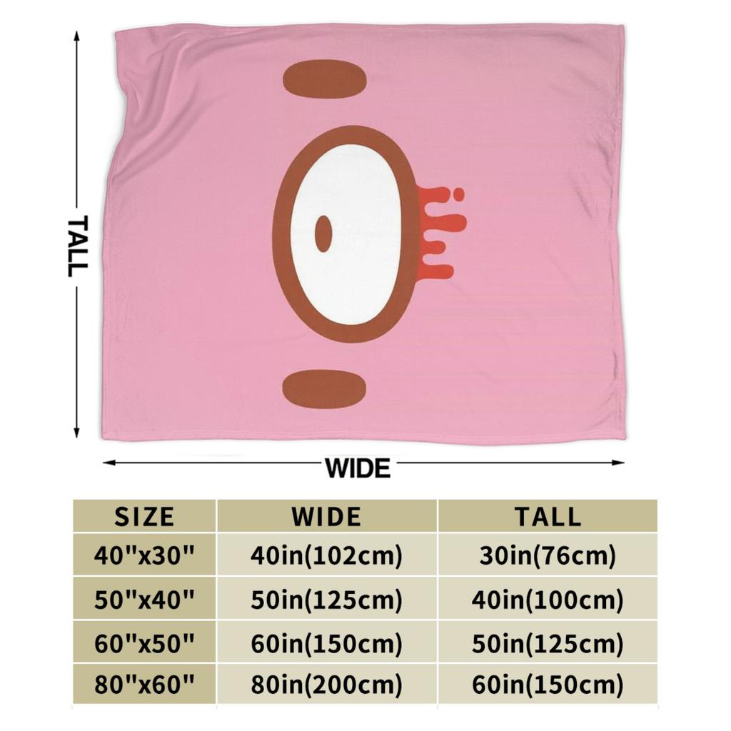 Gloomy Bear Warm Soft Blankets  Child Plush Throw Blanket Fluffy Home Decor Flannel Bedspread Sofa Bed Cover