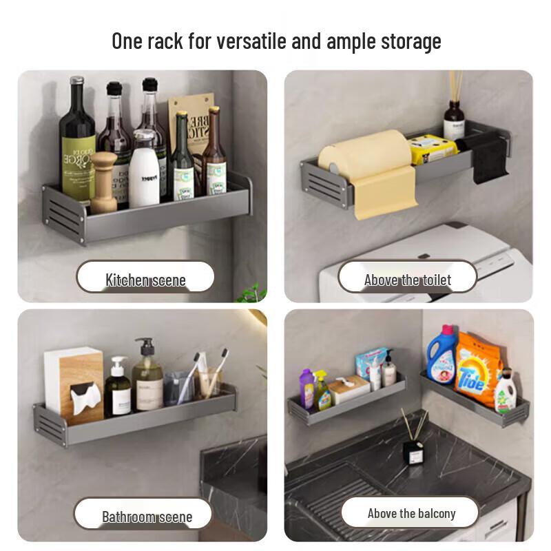 Maxcook No-Drill Wall-Mounted Kitchen Organizers