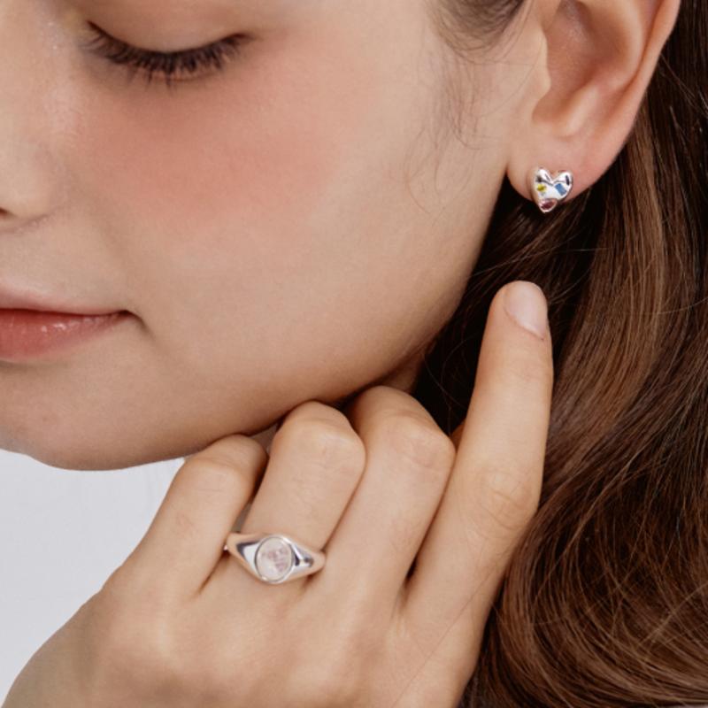 Tatiana (SILVER925) Moonstone Oval Ring CR1814