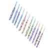 12Pcs Crochet Hooks Ergonomic Soft Handle Aluminum Crochet Needle Kit for Beginners for Crochet