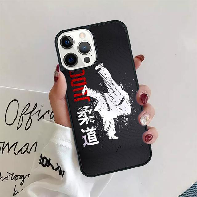 I LOVE Janpan Judo Original Phone Case Cover For iPhone 17 Air 15 16 14 13 12 Pro Max 11 Pro Max Plus Coque Shell