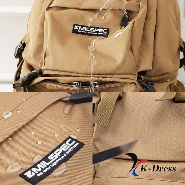 40L Large Capacity Unisex Travel Backpack for Hiking and Camping