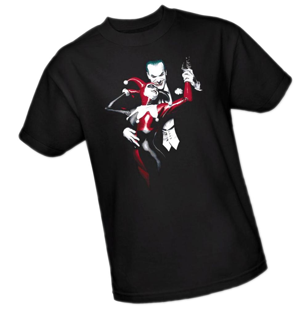 Batman: Harley Quinn and The Joker -- Adult T-Shirt S