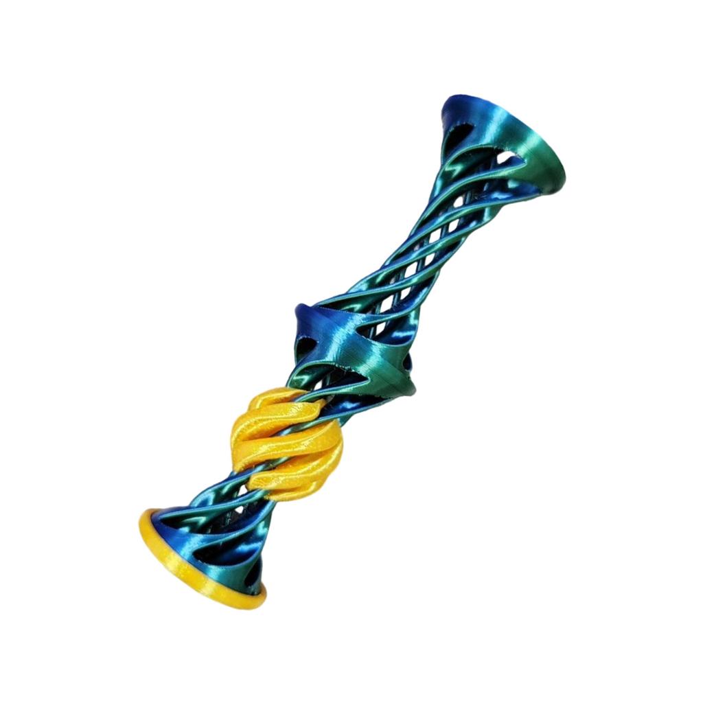 Elastisches Knallendes Durchsteck-Pyramiden-Spiralspielzeug zum Stressabbau und zur Konzentration Büro Klassenzimmer Belohnungen Geschenke