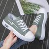 New Low-top Canvas Shoes Women's Soft-soled Non-slip Fashion Casual Board Shoes Breathable Super Soft Flat-soled Student Cloth Shoes