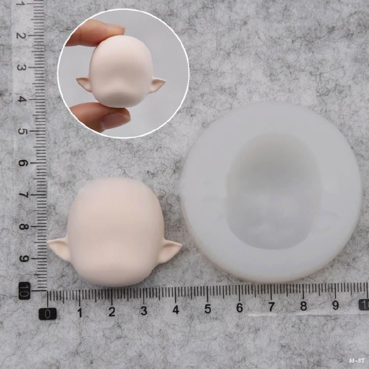 Baby Head Mould Clay Resin Mould for Making Cake Fondant Decorations