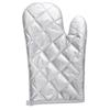 1Pc Convenient Anti-scalding Microwaved Silver-coated Wear-resistant Cooking Mittens for Picnic Insulation Mitts