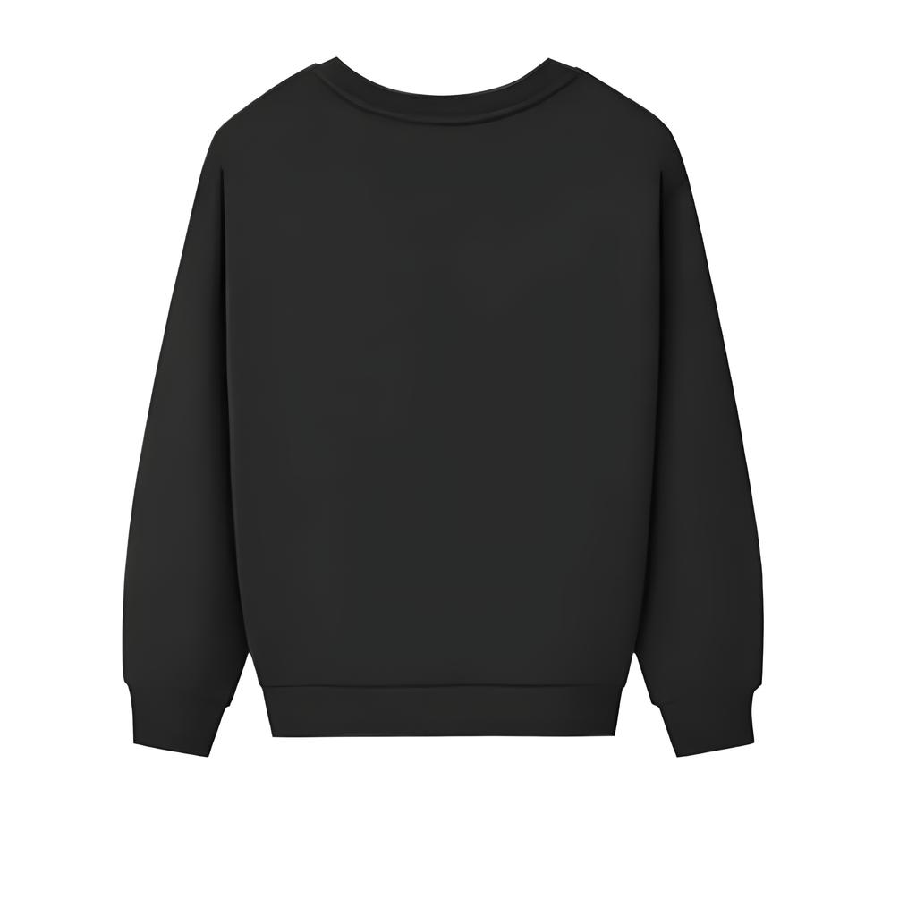 Skechers Sports League Series Ribbed Crew Neck Comfortable Sweatshirt Unisex sweatshirt L325U086-0018