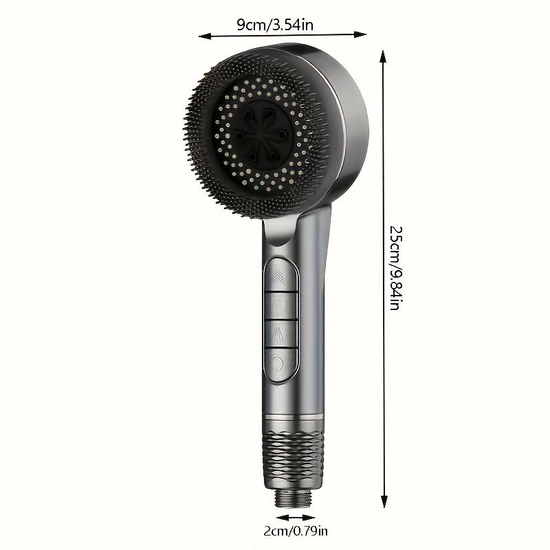4 Mode High Pressure Shower Head Pressurized  Water Massage Showerhead with Filter Handheld Shower Mixer Bathroom Accessories
