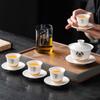 Lion's Fortune Ceramic Tea Set