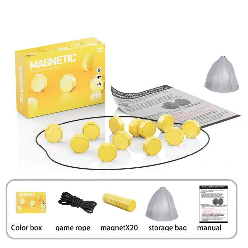 Multiplayer Stone Board Game Set Develop The Mind Magnetic Strategy Games Teens Adults