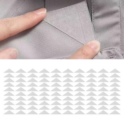 100pcs Self Adhesive Collar Support Stickers Disposable Shirt Neck Stays  Office Wear