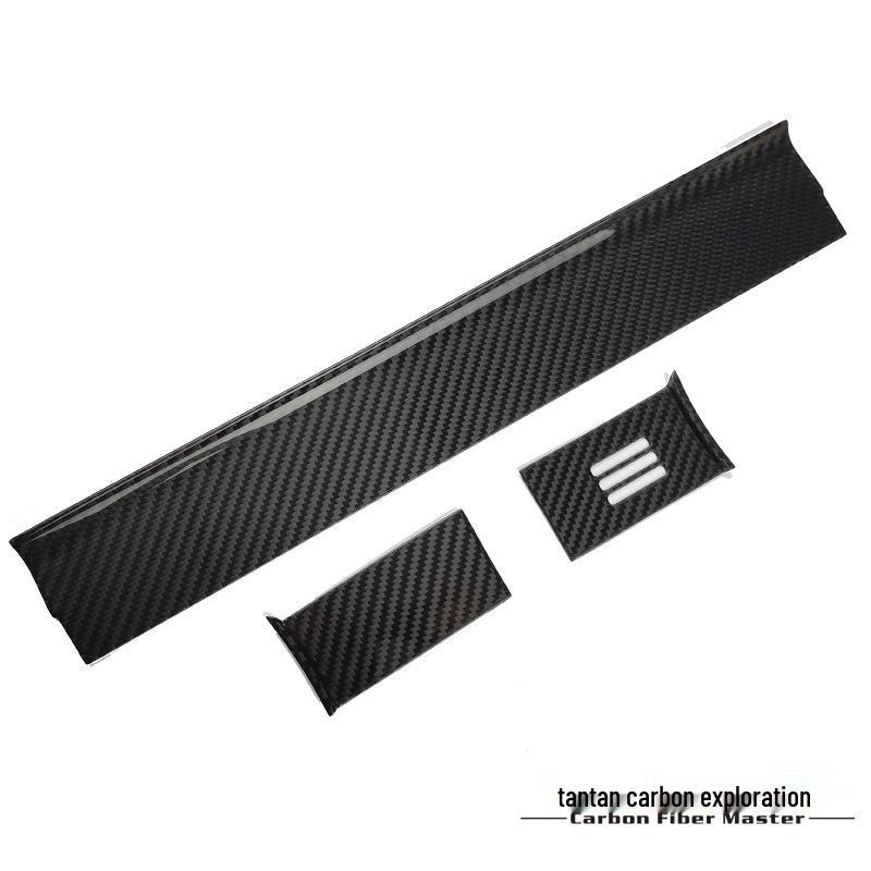 Carbon Fiber Trim for Ford Raptor F150 Center Console - Interior Modification