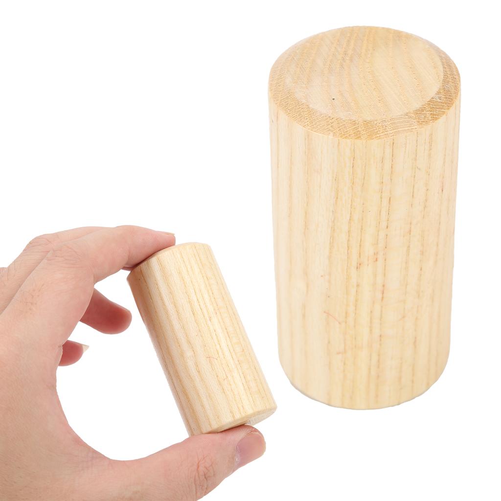 Sand Hammer Musical Instrument Orff Wooden Natural Rhythm Percussion Preschool Toy SY?75