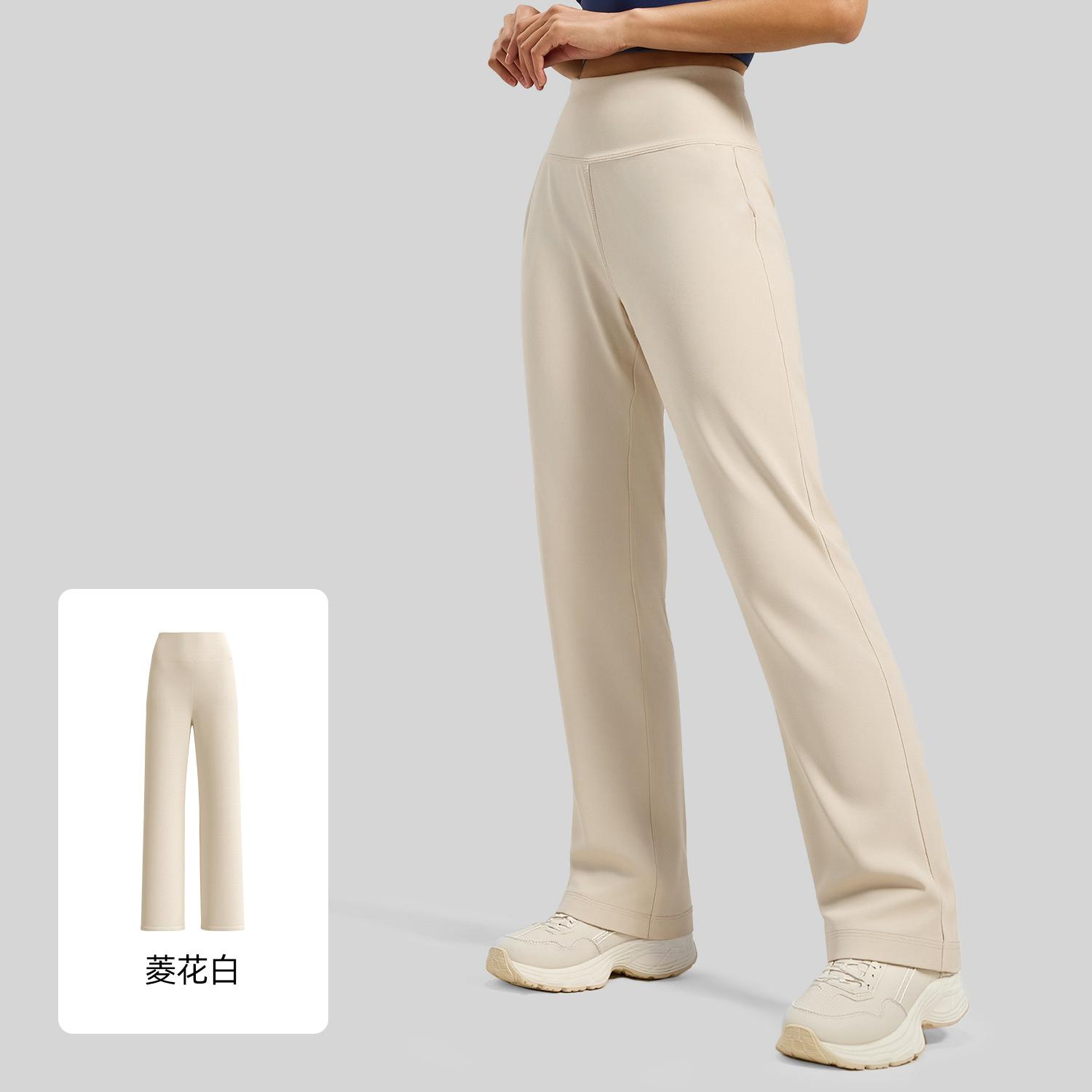 

Персиковые задние карманы на талии свободные прямые высокие йога-штаны тонкие с высокой талией бедра йога-штаны XXL