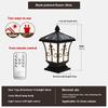 Solar Stigma Lamp Led Waterproof Outdoor Courtyard Doorstack Garden Fence Decor Villa Gate Pillar Wall Lamp Landscape