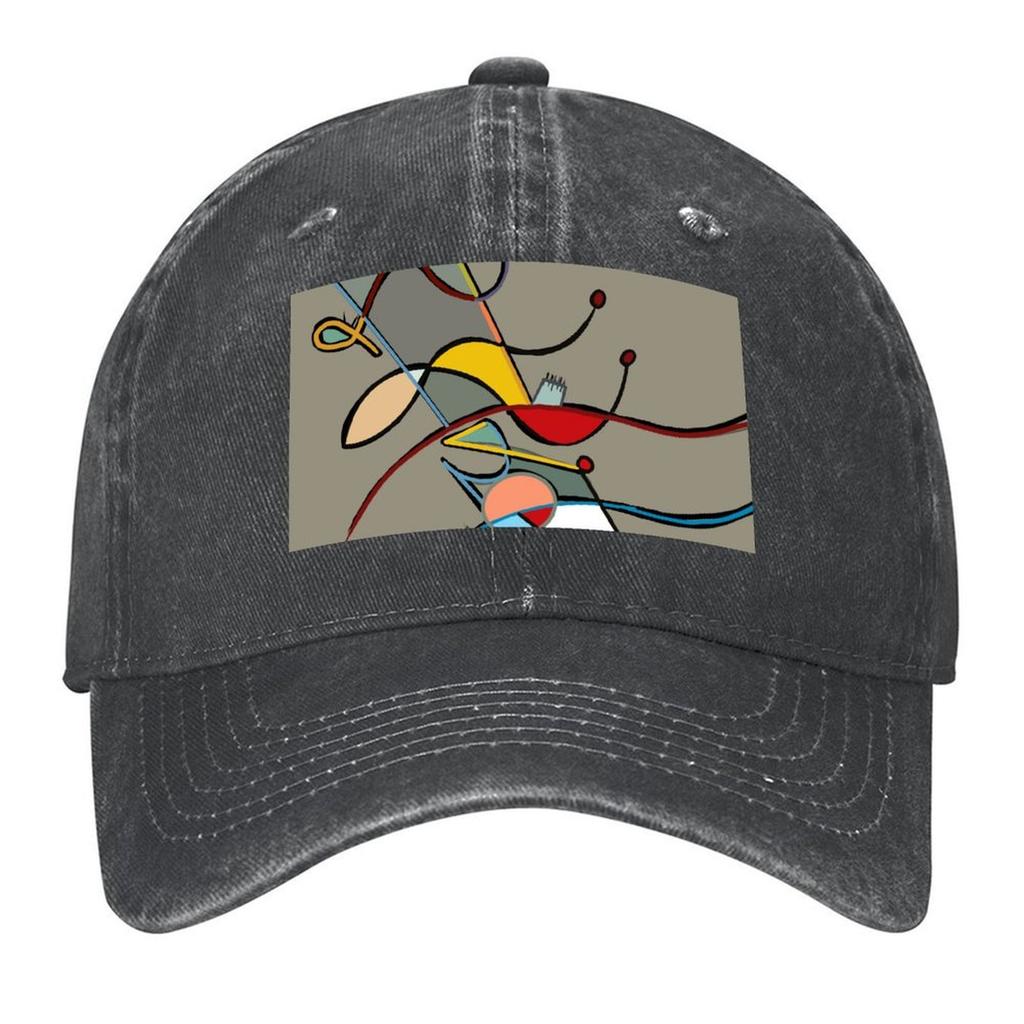Cubist-Deconstructed Abstraction Mouse Baseball Cap designer cap Luxury Brand Brand Man cap Luxury man For Women2025 Men's