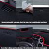 Car Dashboard Mat, Compatible with Toyota Allion/Premio 2007-2021 LHD/RHD Interior Dashboard Cover Auto Dash Mat Carpet Sunshade Pad