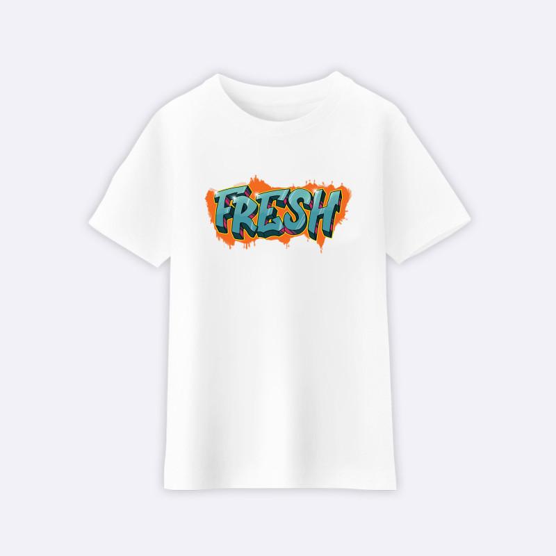Tshirt Enfant FRESH GRAFF 2 ans bianco