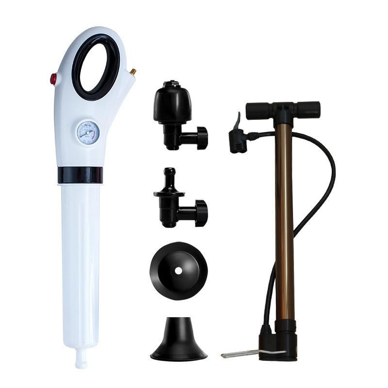 High-Pressure Toilet & Drain Unclogging Tool for Kitchen and Bathroom